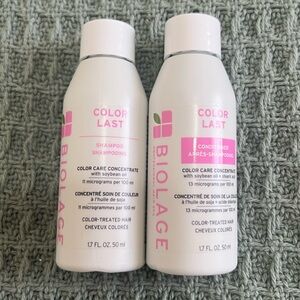 Biolage Color Last travel size shampoo/conditioner
